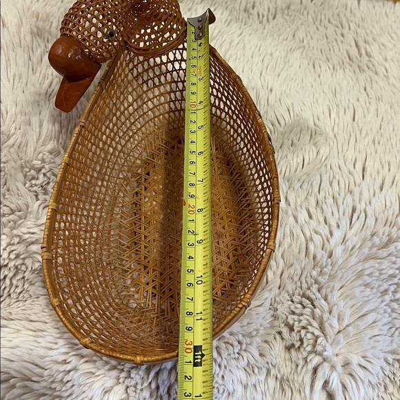 3 Handcrafted Woven Duck Baskets - Picture 7 of 11